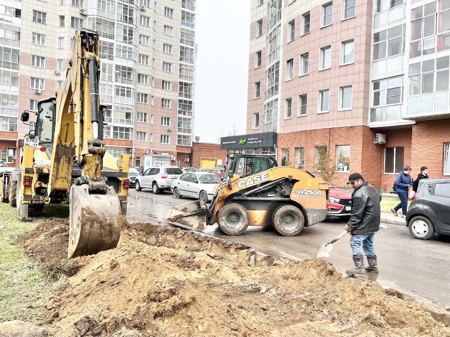 Балашиха, Подмосковье, Благоустройство дворов в Балашихе, парковочные места,