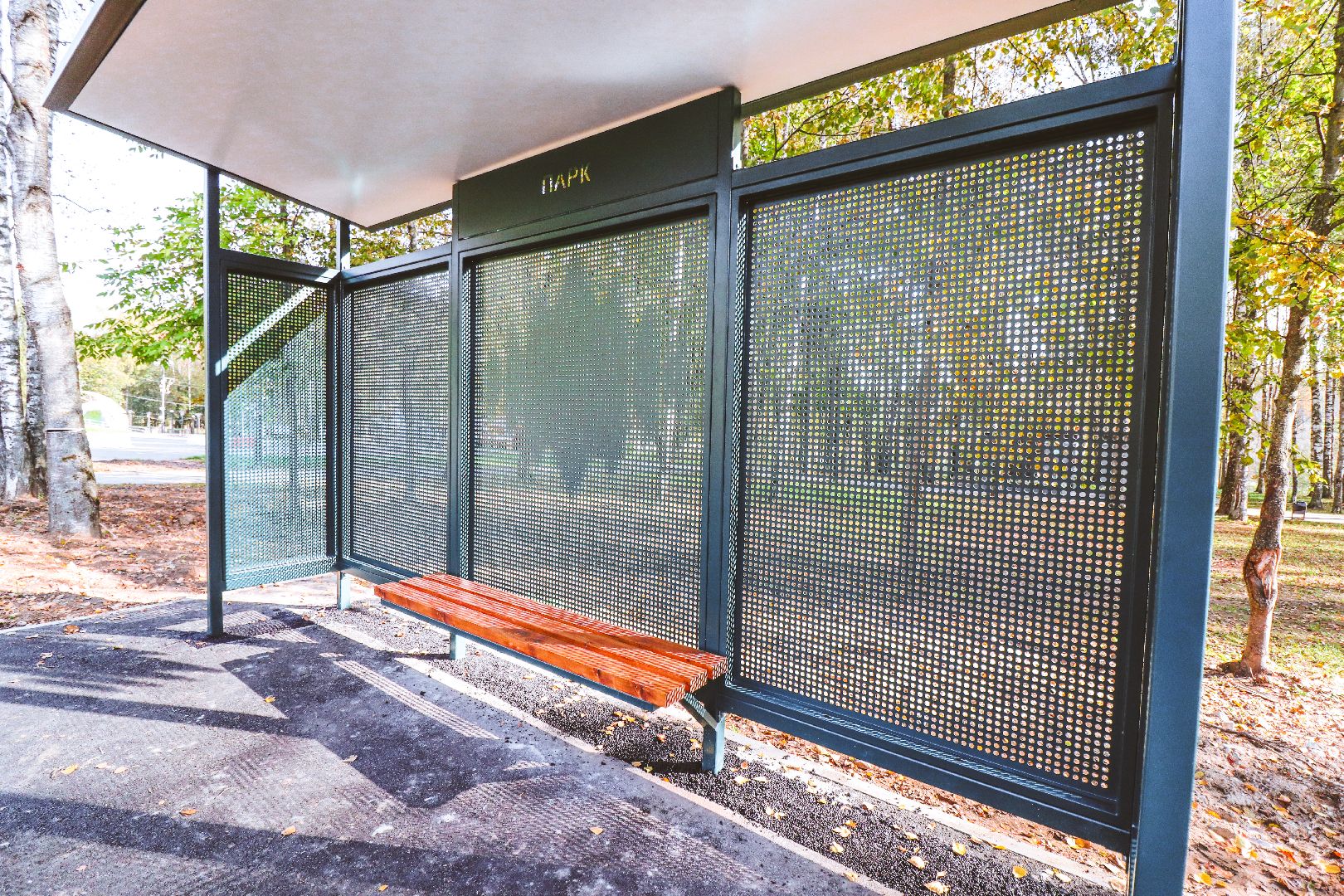 Клин, общество, автобусные остановки,