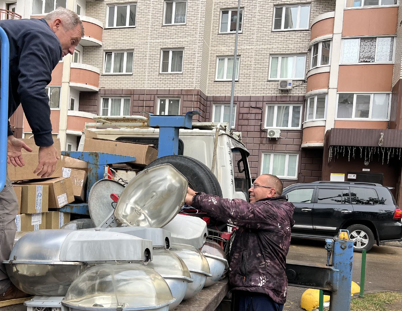 Балашиха, Подмосковье, Модернизация уличного освещения, Благоустройство дворов,