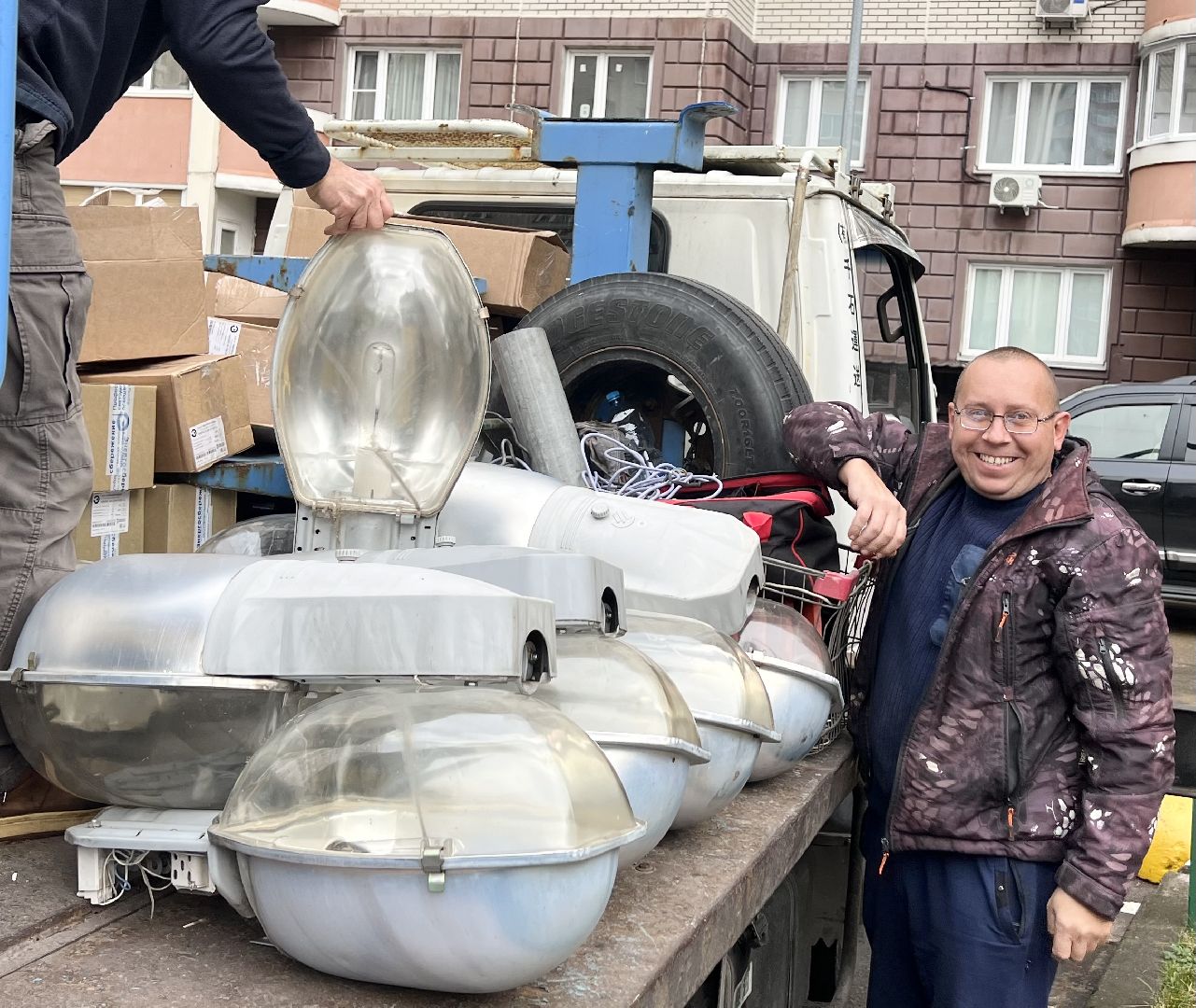 Балашиха, Подмосковье, Модернизация уличного освещения, Благоустройство дворов,