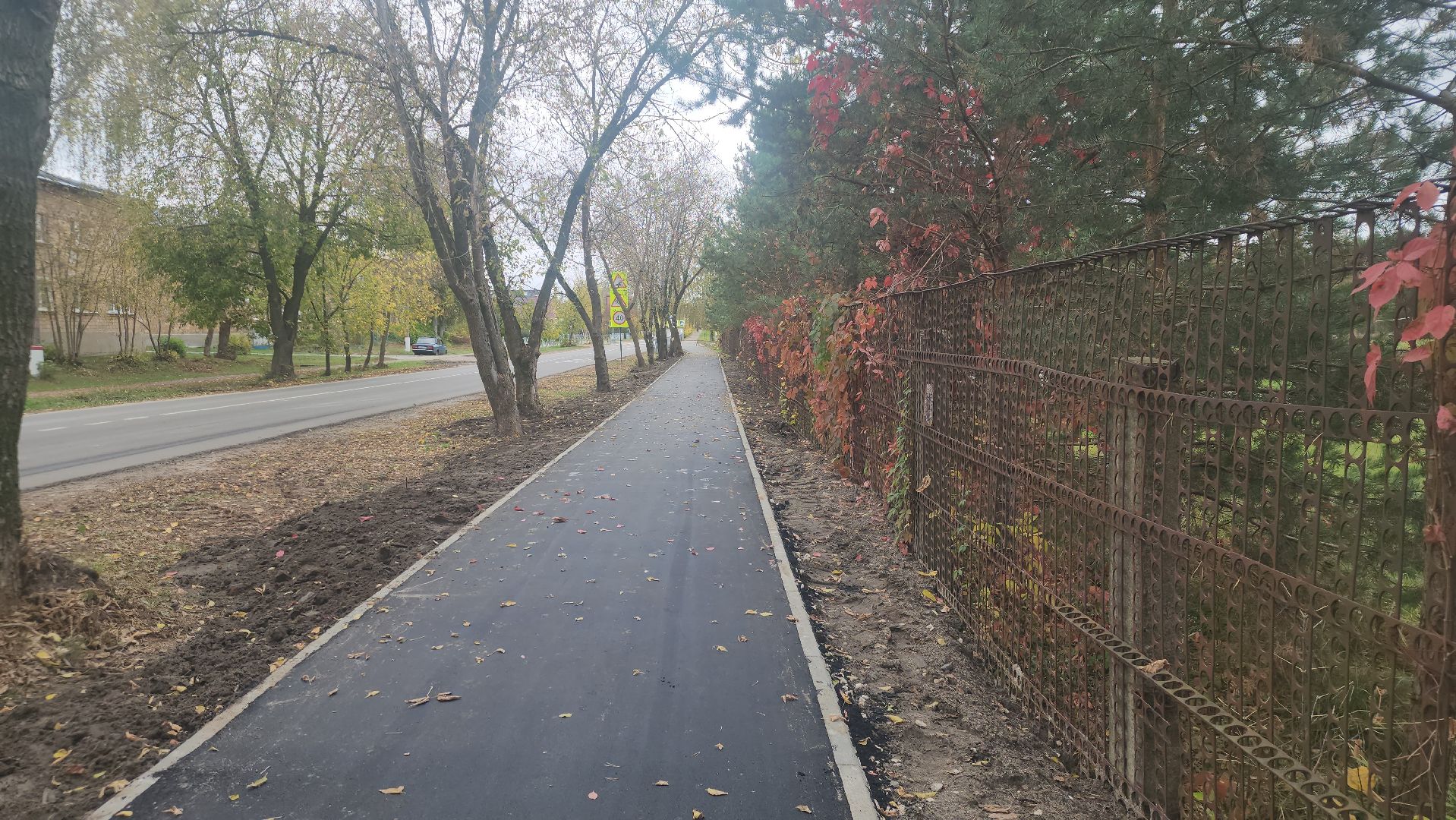 Павловский Посад, Городской округ Павловский Посад, Люди, Жители, Школа, Благоустройство, Тротуар,
