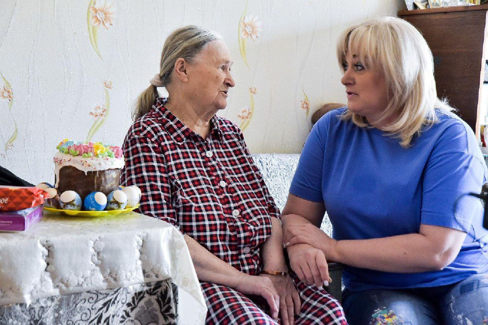 Солнечногорск, Пасха, помощь, труженик тыла, администрация