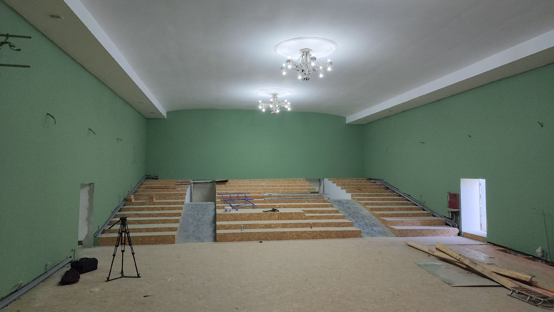 серпухов, поселок пролетарский, дк лира, зрительский зал, день поселка,