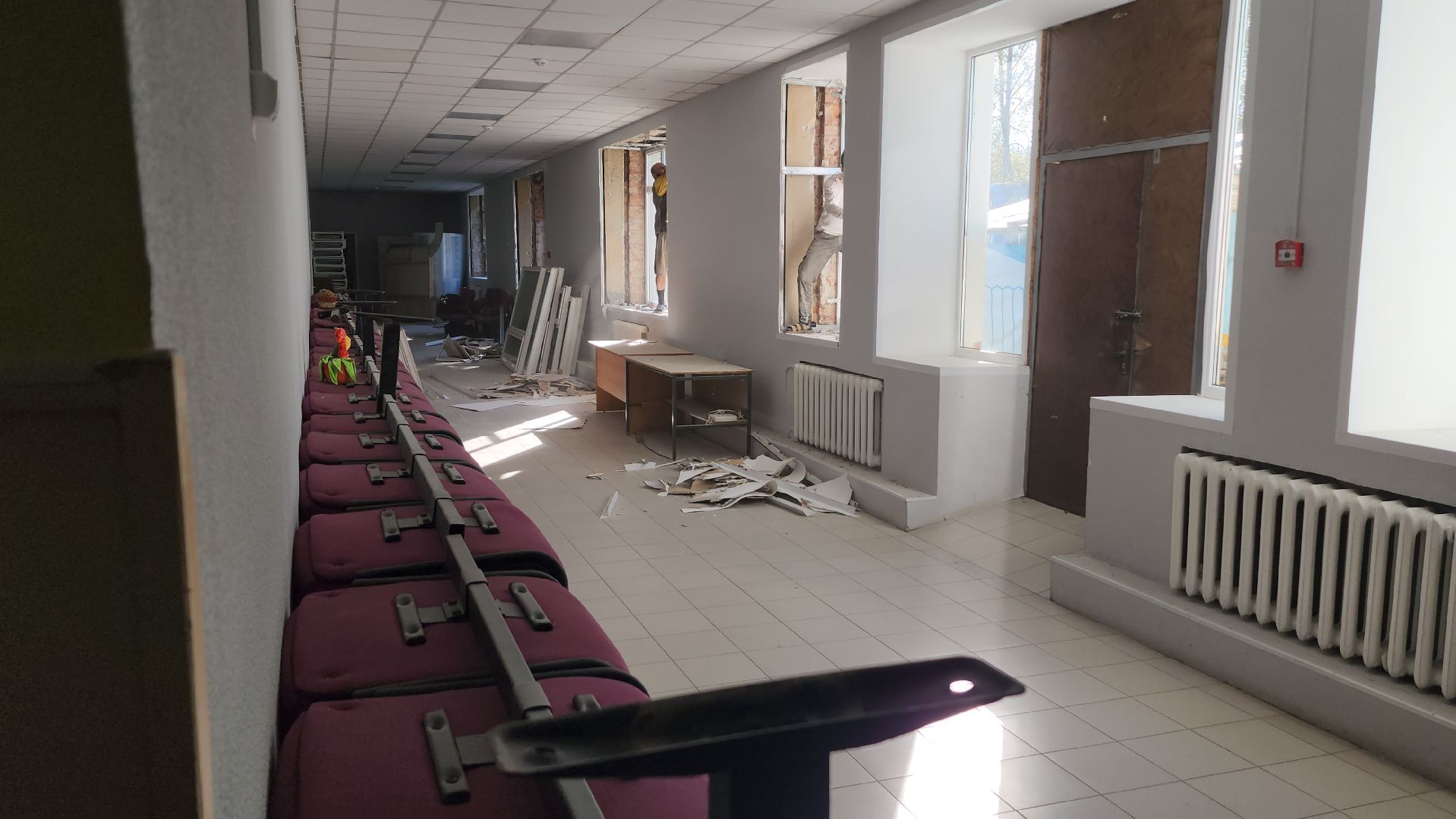 серпухов, поселок пролетарский, дк лира, зрительский зал, день поселка,