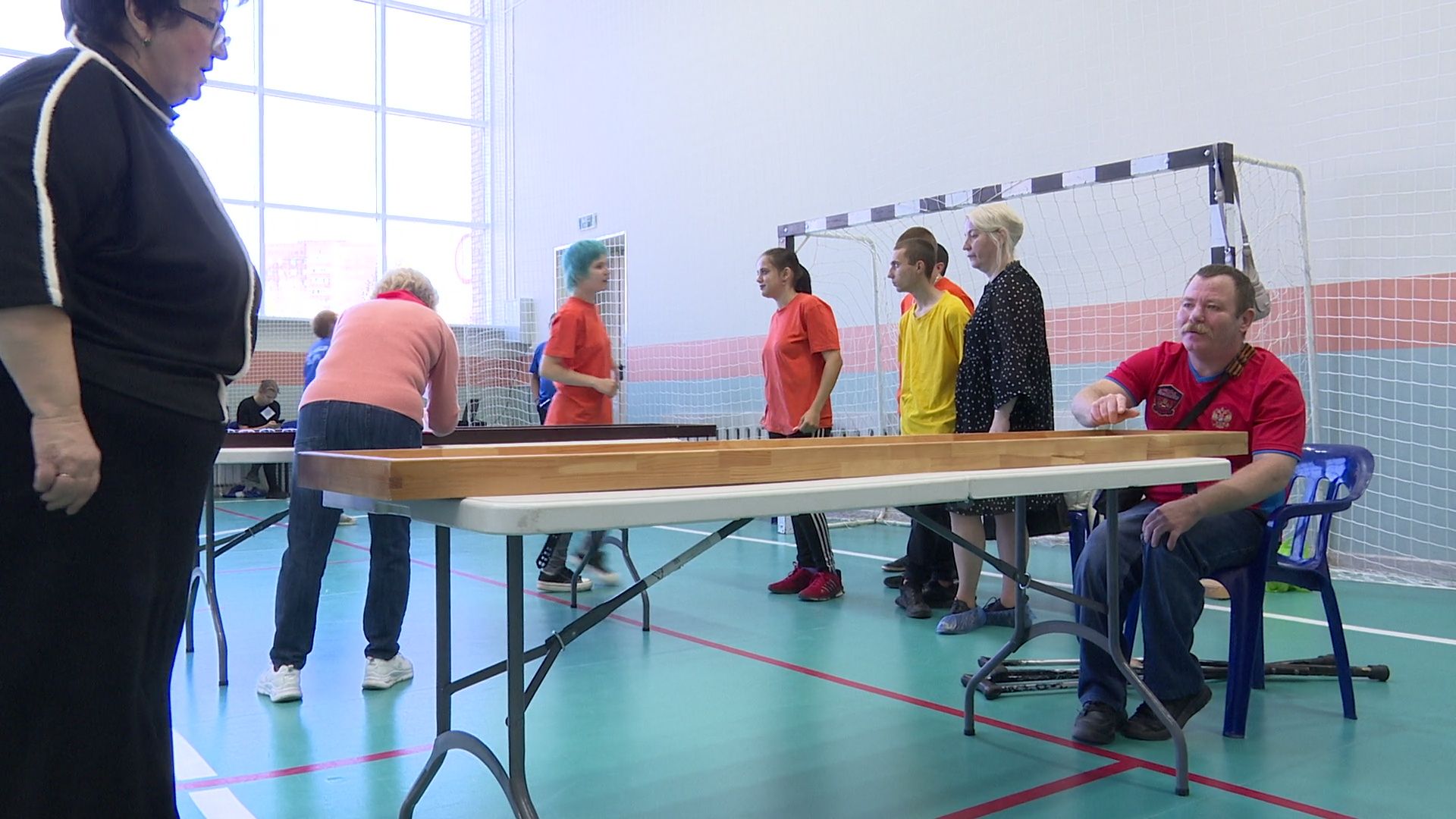Реутов, спорт, инвалиды, корнхол, джакколо, шаффлборд, настольный теннис,