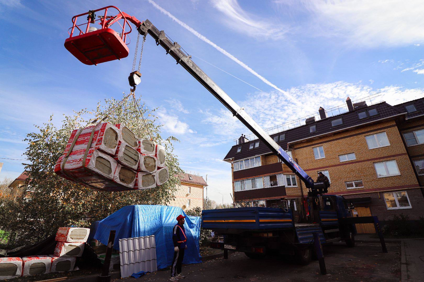 Клин, общество, ремонт крыши, ЖКХ,