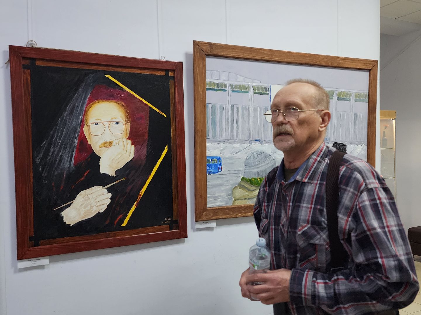 выставка картин, волоколамск, библиотека, культура,