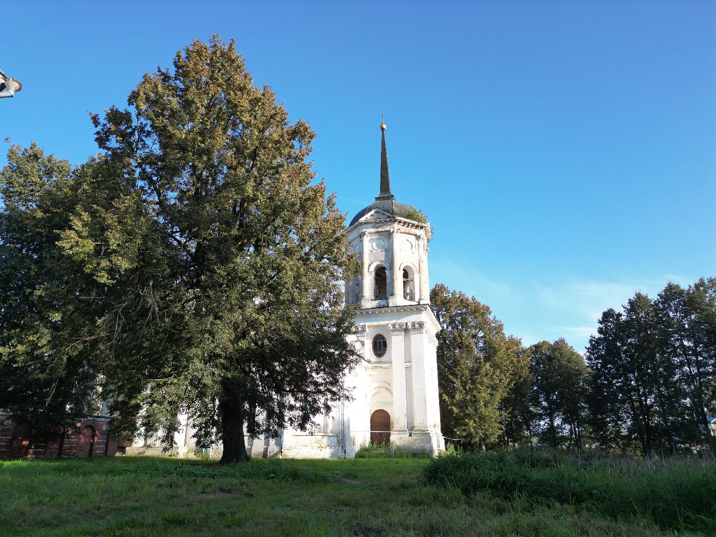 видео с коптера, волоколамск, усадьба, города, культура,