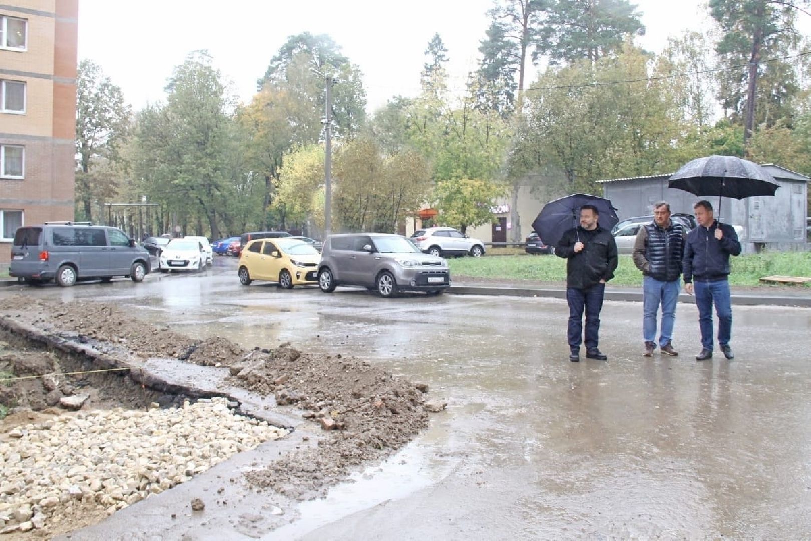 комплексное благоустройство власиха, благоустройство территории, власиха Школьный, Власиха Тополек, обход территории власиха,