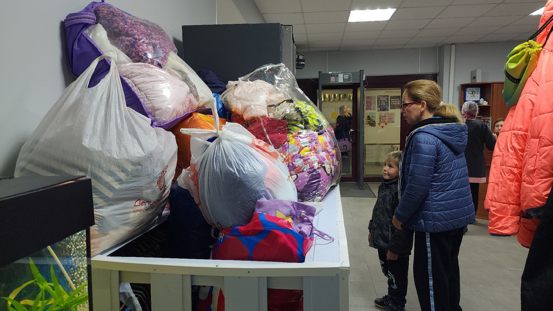 благотворительная акция, обмен вещами, Из рук в руки, Старая Купавна, Богородский городской округ,