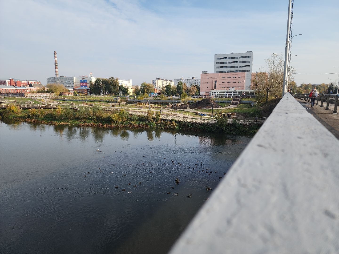 добродел, орехово зуево, мост через Клязьму,