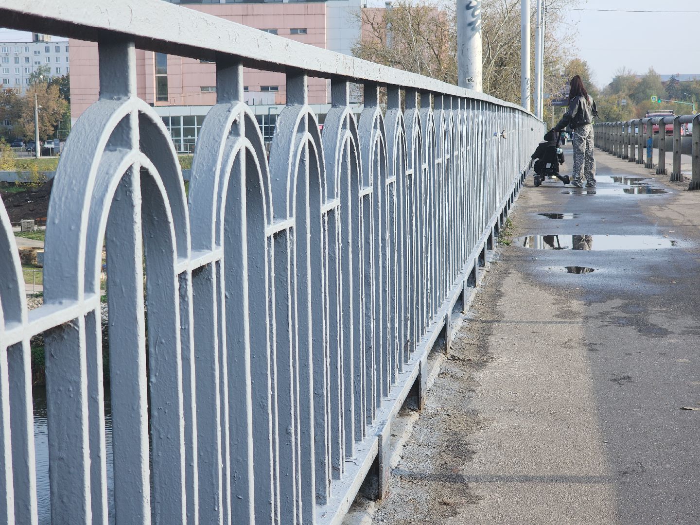 добродел, орехово зуево, мост через Клязьму,
