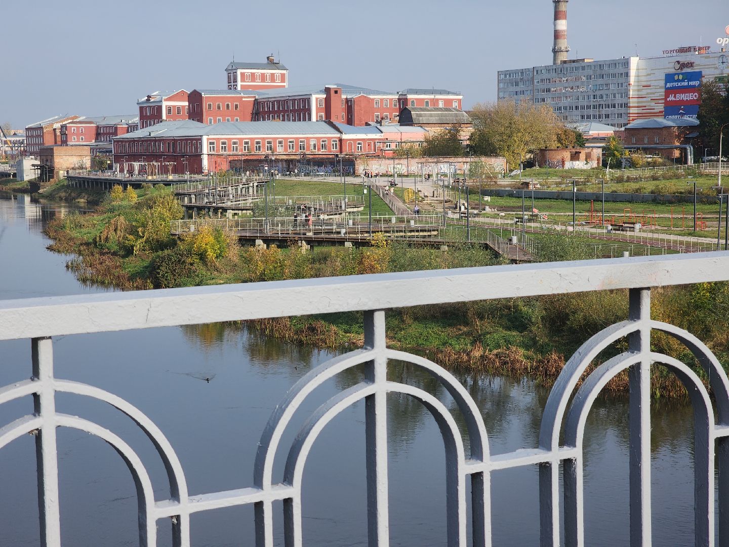 добродел, орехово зуево, мост через Клязьму,