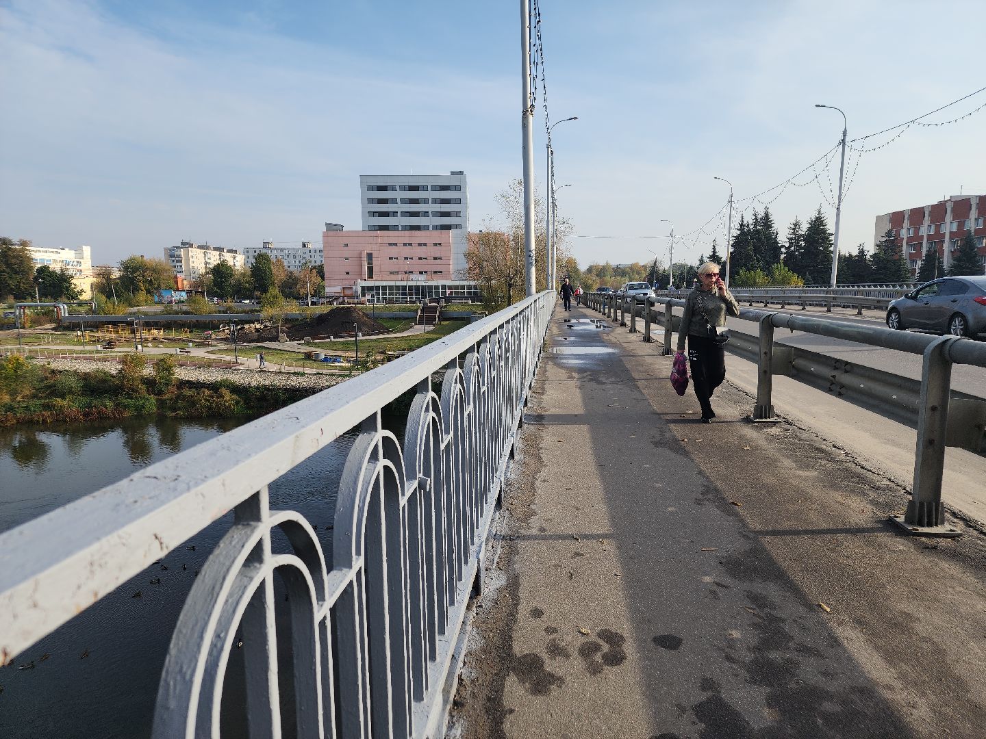добродел, орехово зуево, мост через Клязьму,