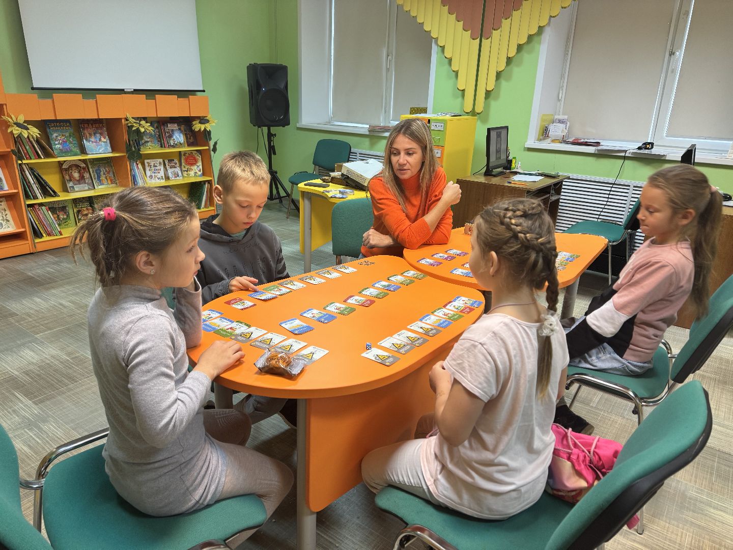 шаховская, библиотека, лагерь, дети, библиоканикулы, библиолагерь,