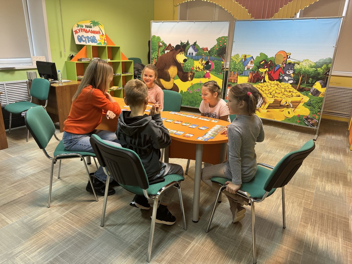 шаховская, библиотека, лагерь, дети, библиоканикулы, библиолагерь,