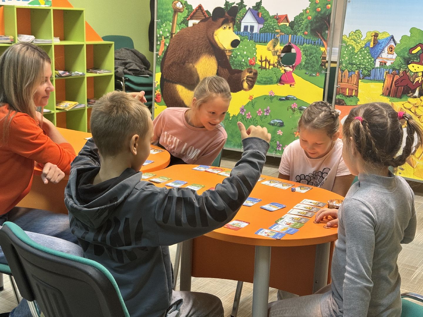 шаховская, библиотека, лагерь, дети, библиоканикулы, библиолагерь,