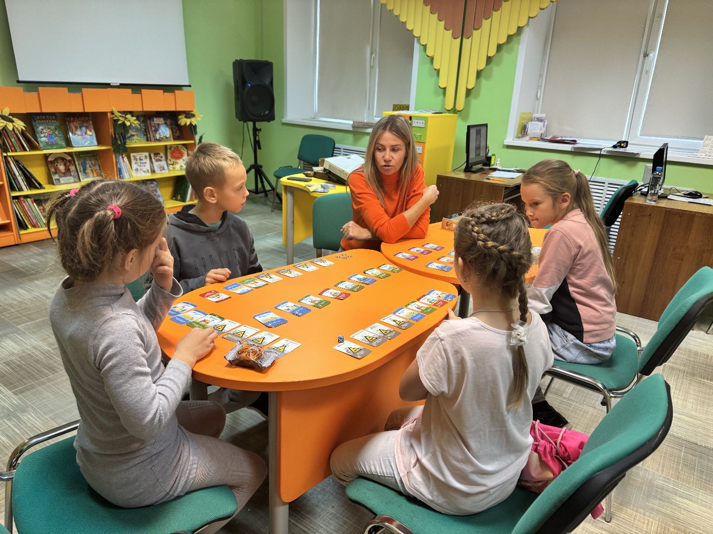 шаховская, библиотека, лагерь, дети, библиоканикулы, библиолагерь,