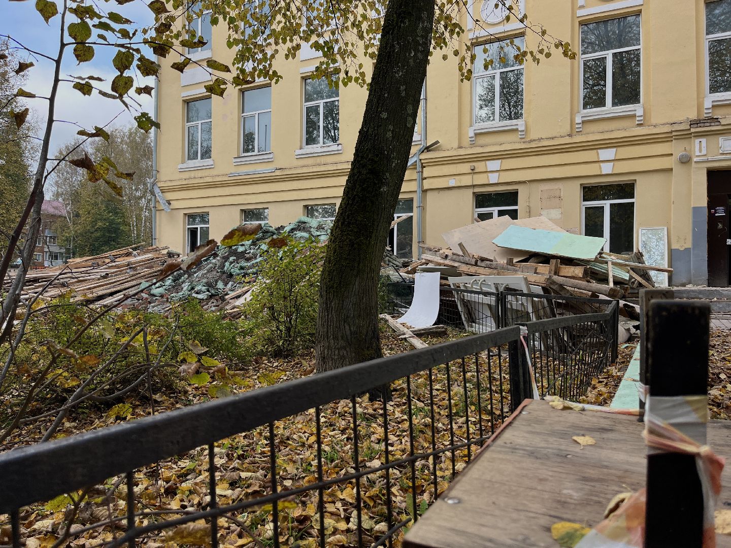 наро-фоминск, наро-фоминский городской округ, капитальный ремонт школы, Олег Рожнов,