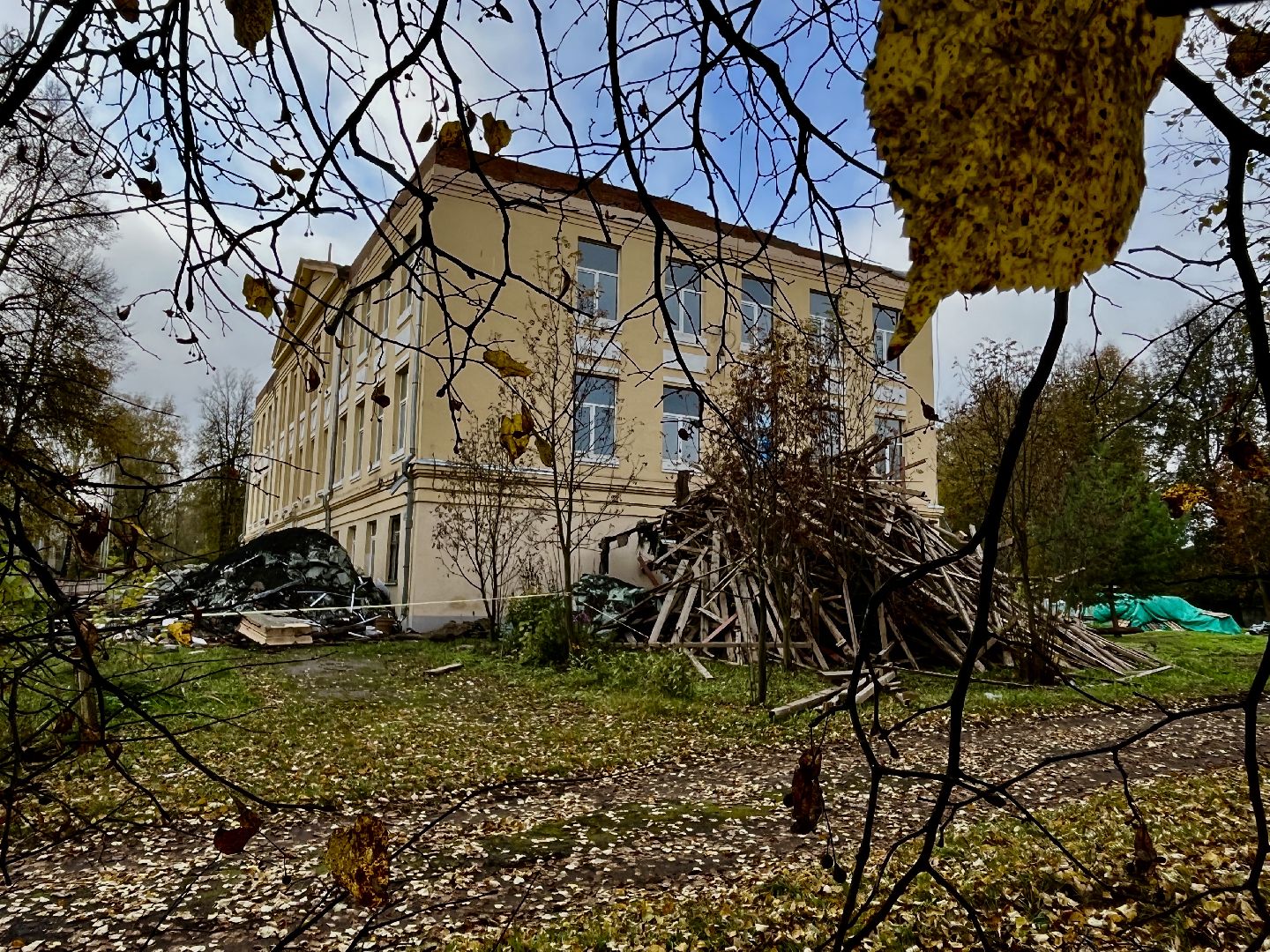 наро-фоминск, наро-фоминский городской округ, капитальный ремонт школы, Олег Рожнов,