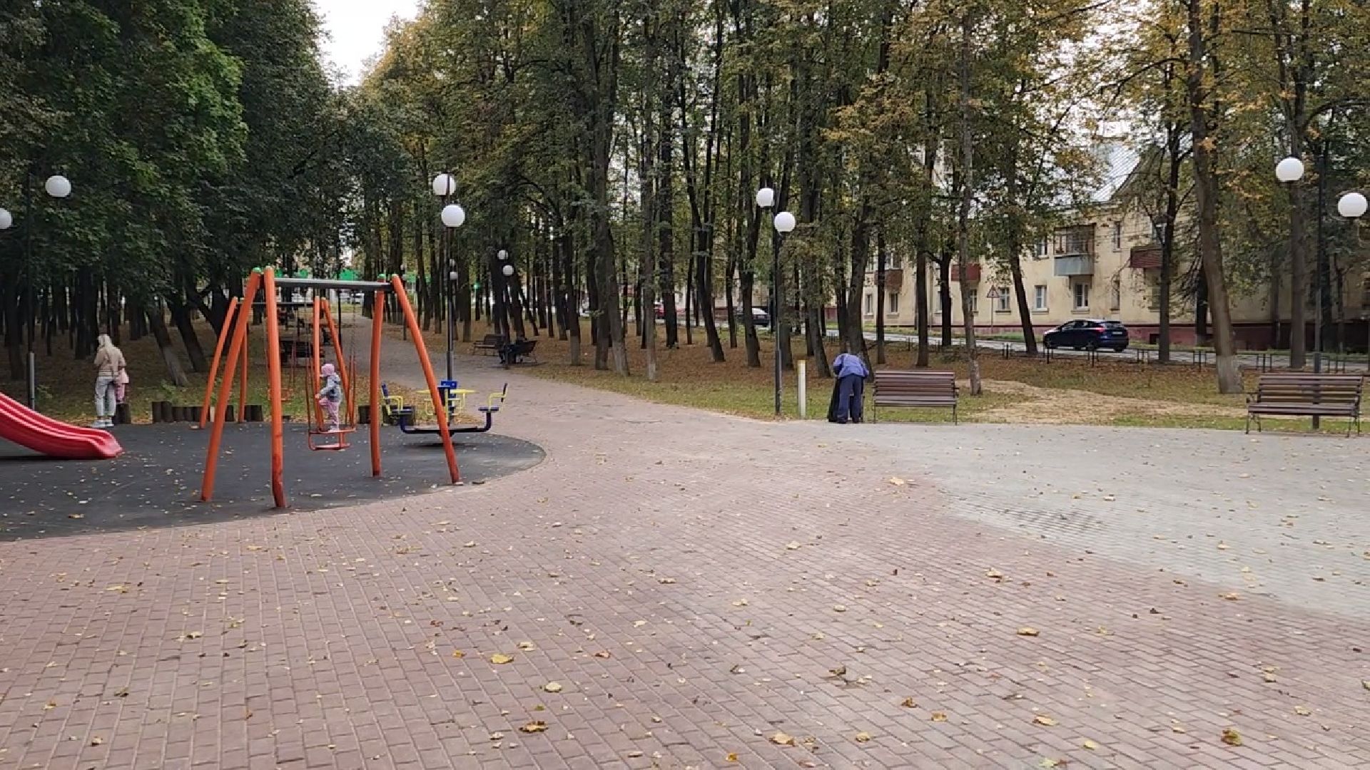 Чехов, сквер Ветеранов, благоустройство, замена брусчатки, ямочный ремонт, пешеходная зона, портал Добродел, Добродел благоустройство, Добродел общественные территории,