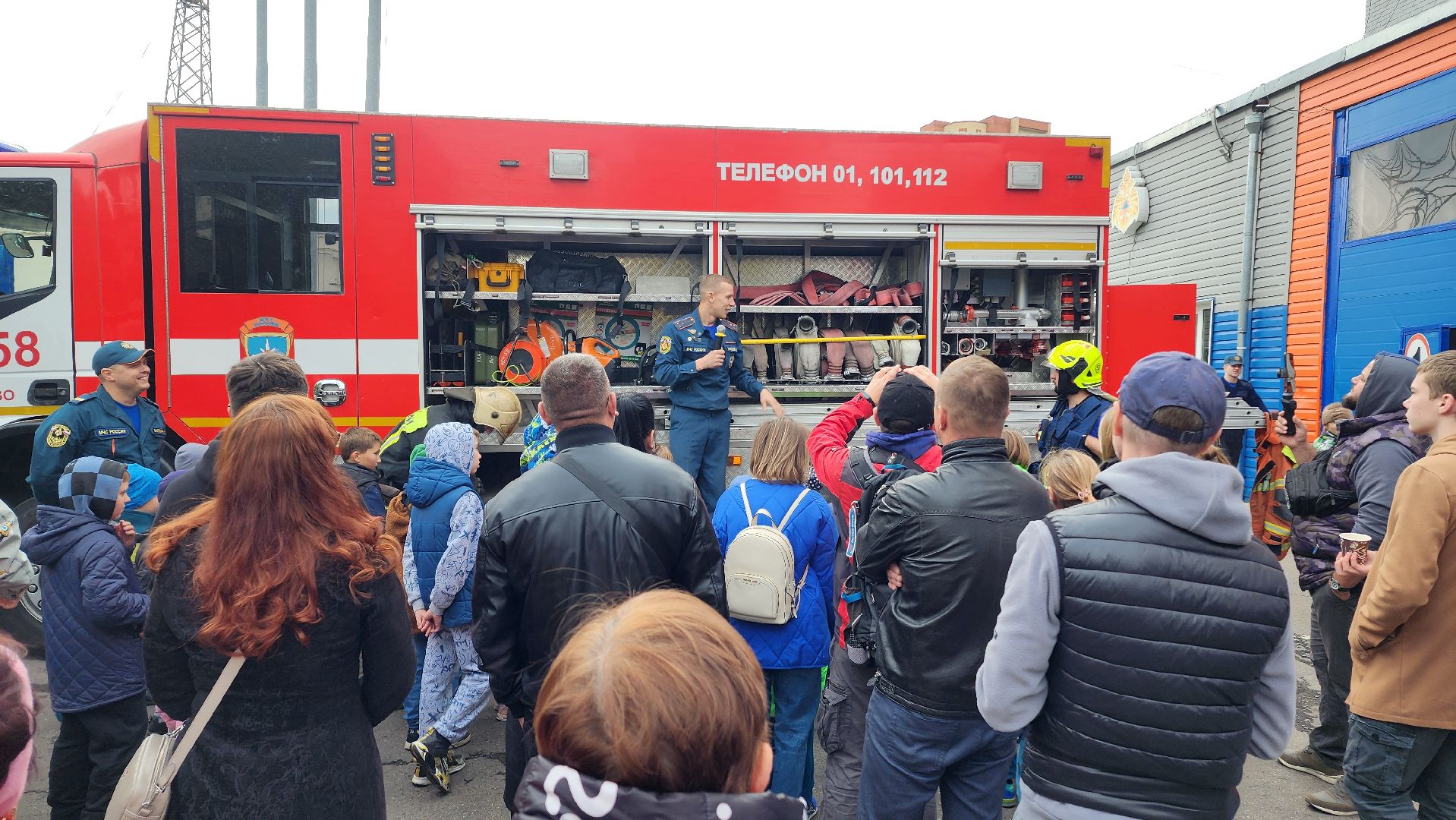 Домодедово, Подмосковье, Пожарная часть, Школьные каникулы, Каникулы, Спасатели,