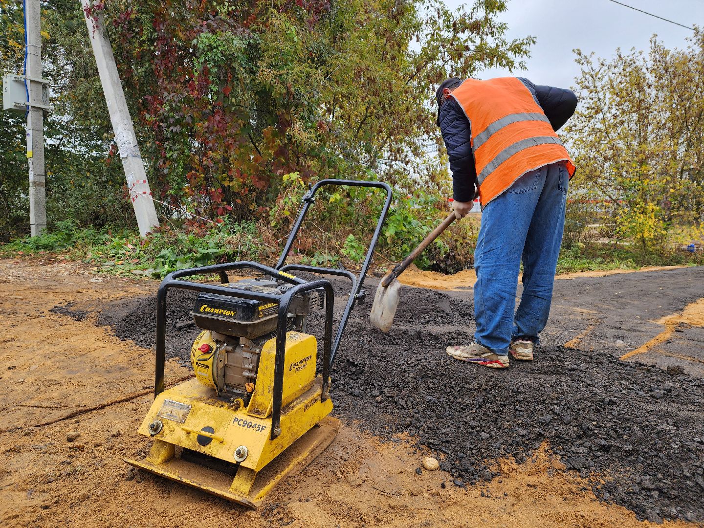 одинцово, осоргино, лесной городок, мцд, строительство, благоустройство, дорога,