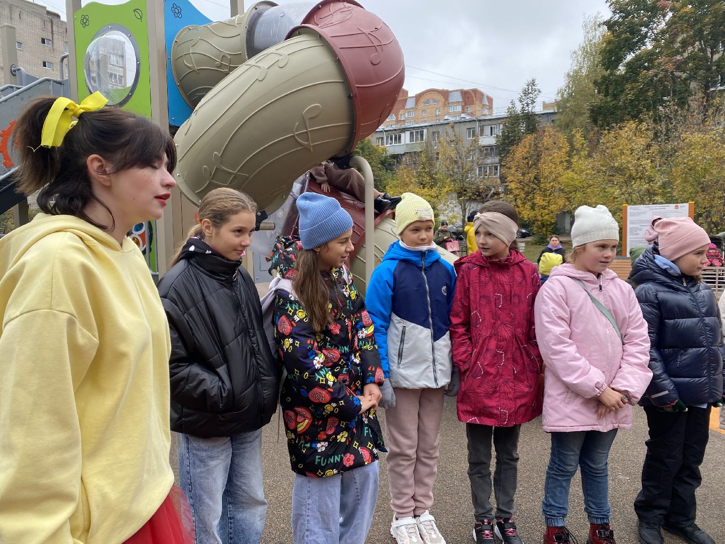 Губернаторская площадка, Программа губернатора, детская площадка, Домодедово, Подмосковье, дети, торжественное открытие,