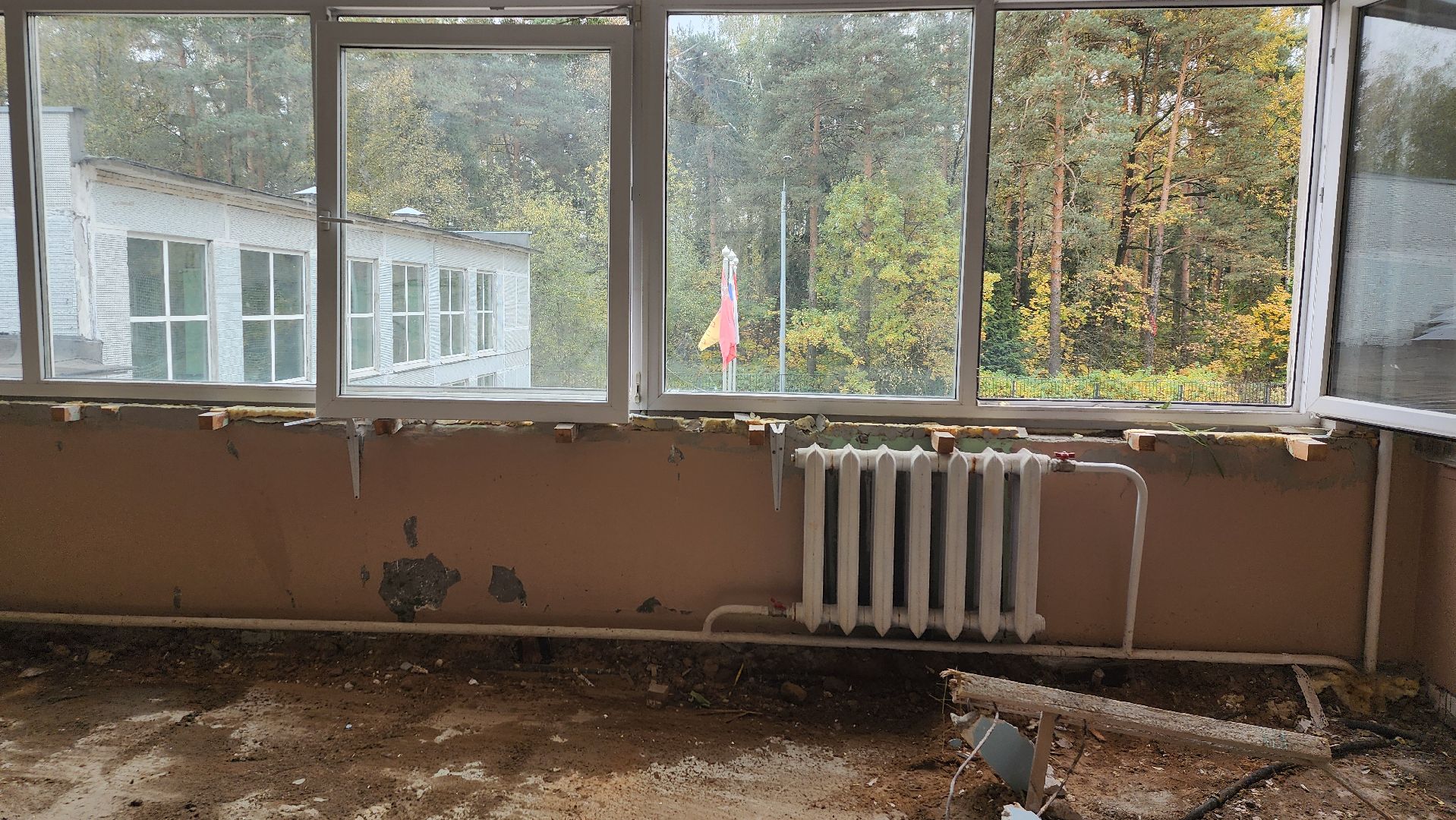 капитальный ремонт, ремонт школы, образование, поселок Зеленый, Богородский городской округ,