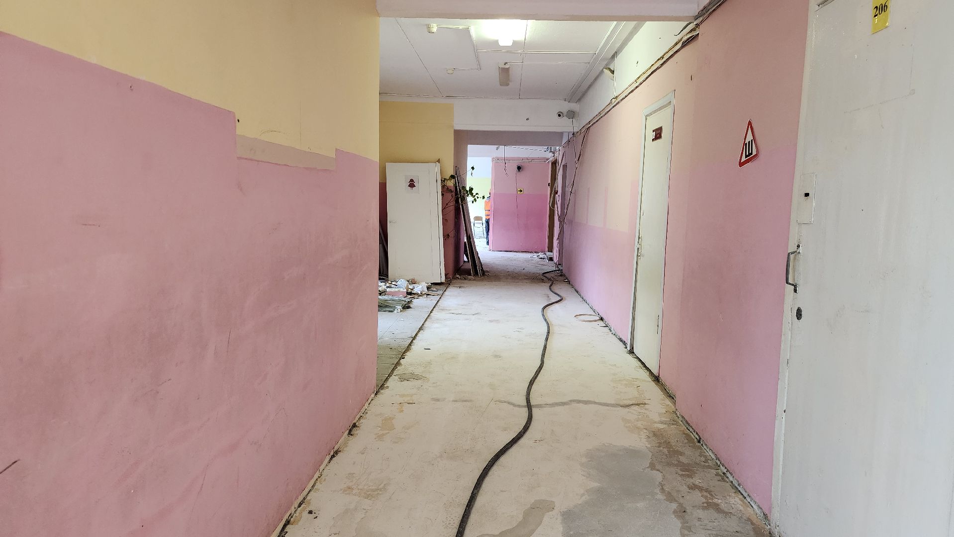 капитальный ремонт, ремонт школы, образование, поселок Зеленый, Богородский городской округ,