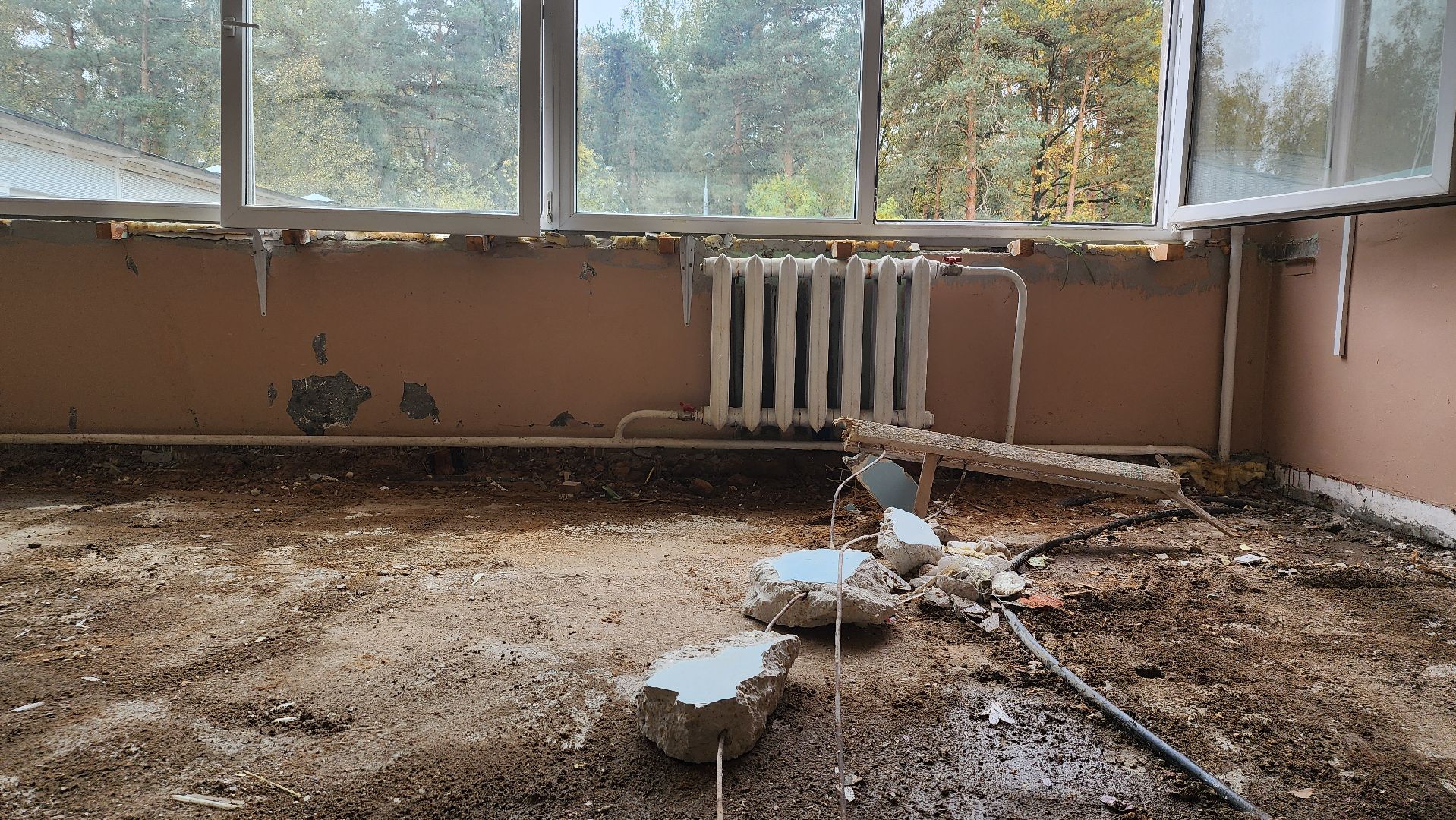 капитальный ремонт, ремонт школы, образование, поселок Зеленый, Богородский городской округ,