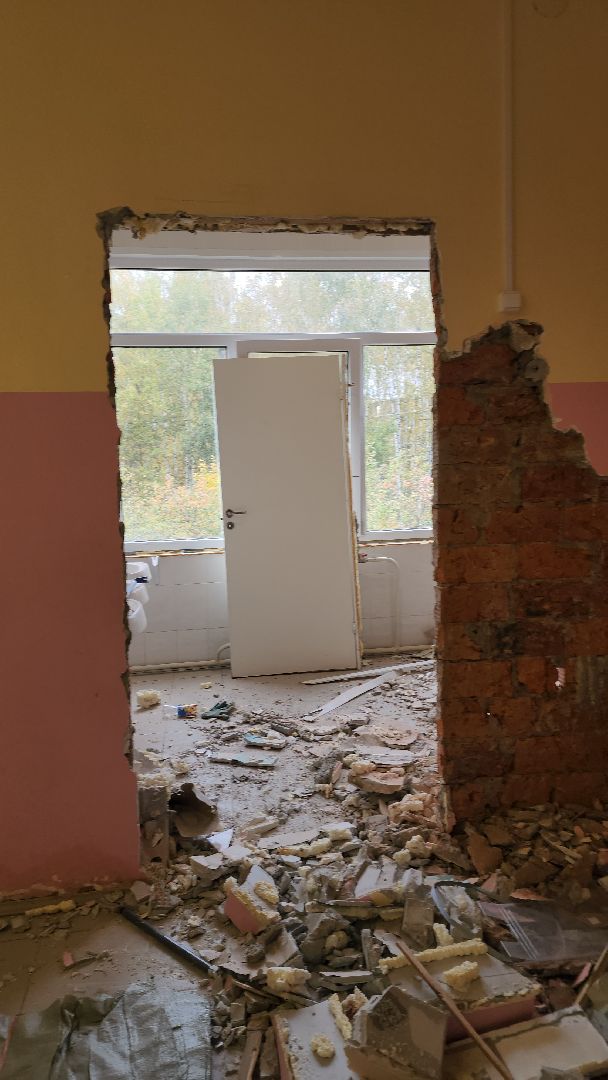 капитальный ремонт, ремонт школы, образование, поселок Зеленый, Богородский городской округ,