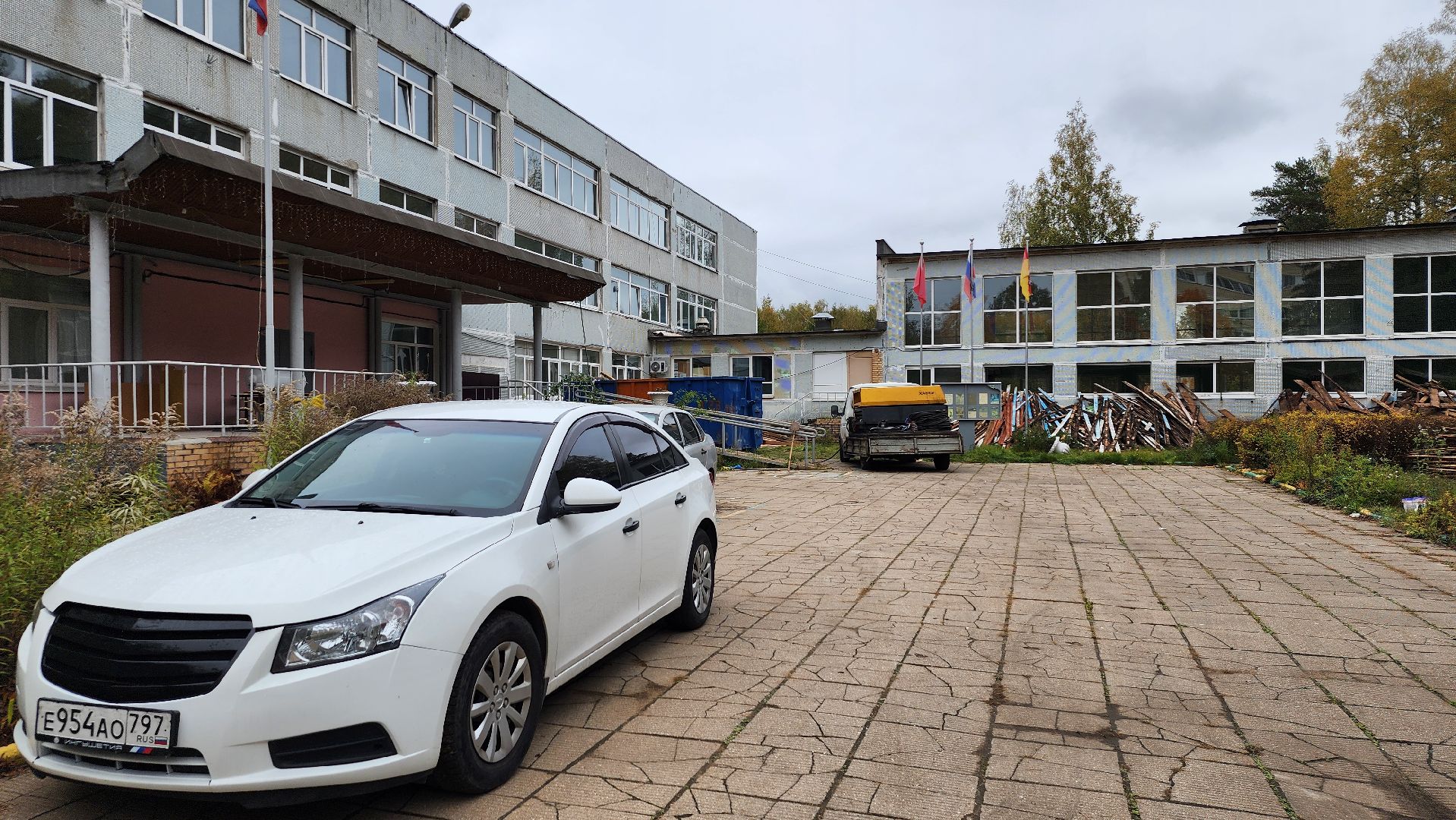 капитальный ремонт, ремонт школы, образование, поселок Зеленый, Богородский городской округ,