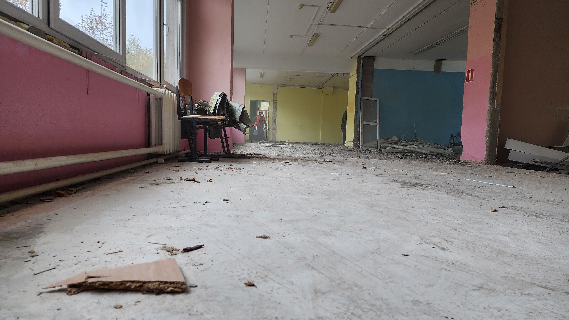 капитальный ремонт, ремонт школы, образование, поселок Зеленый, Богородский городской округ,