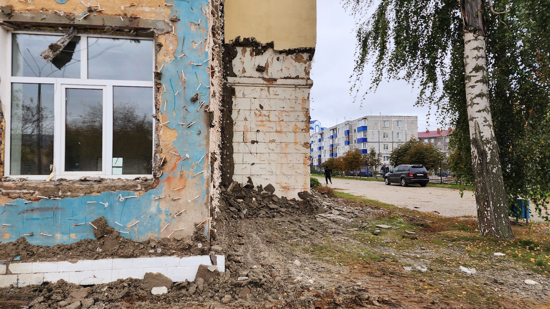 капитальный ремонт, ремонт школы, центр образования, поселок Обухово, Богородский городской округ,