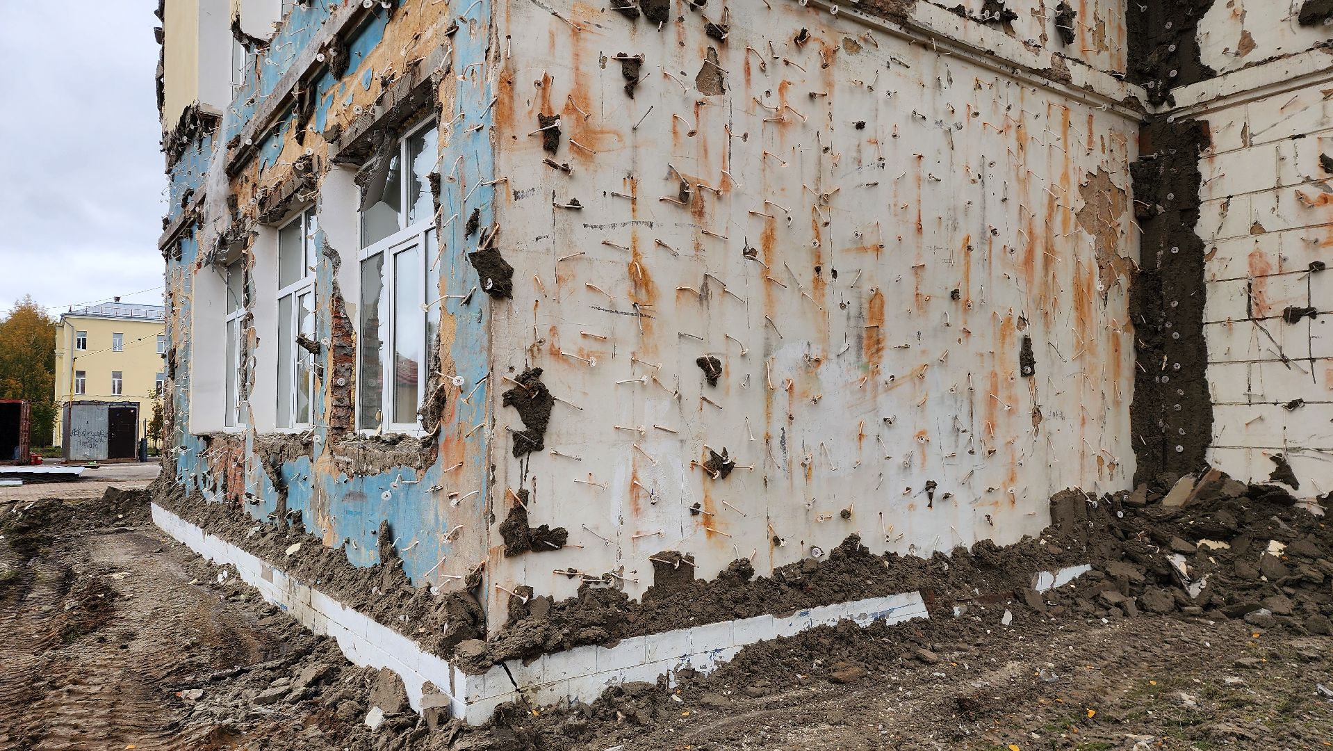 капитальный ремонт, ремонт школы, центр образования, поселок Обухово, Богородский городской округ,