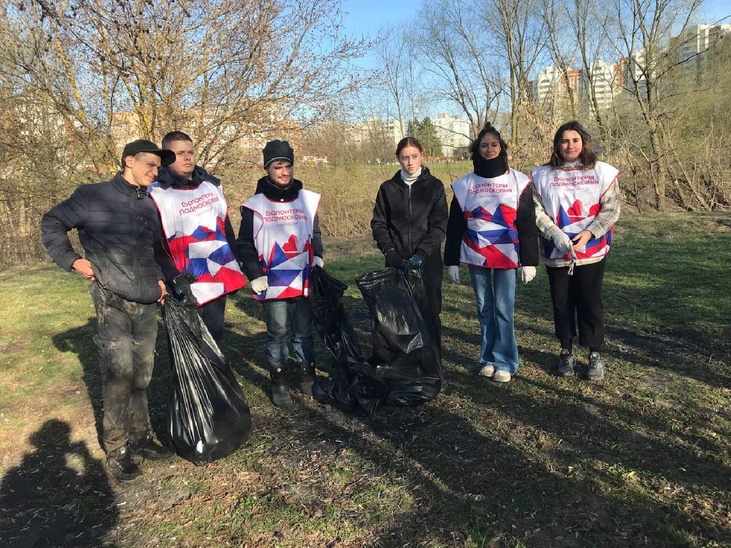 волонтеры, Коломна, уборка