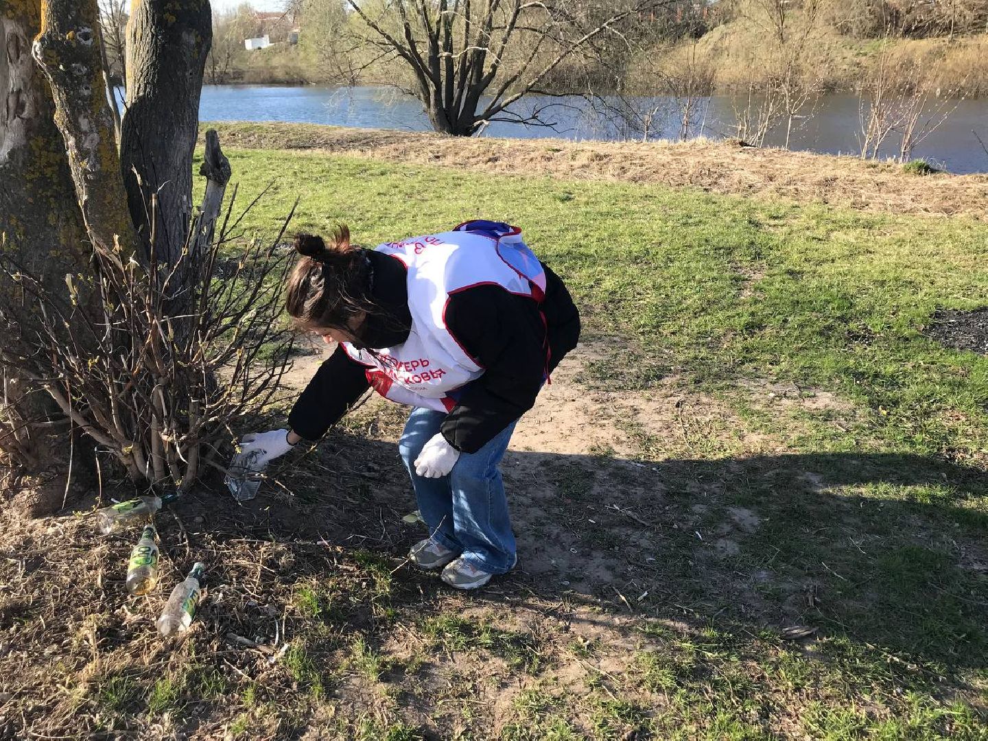 волонтеры, Коломна, уборка