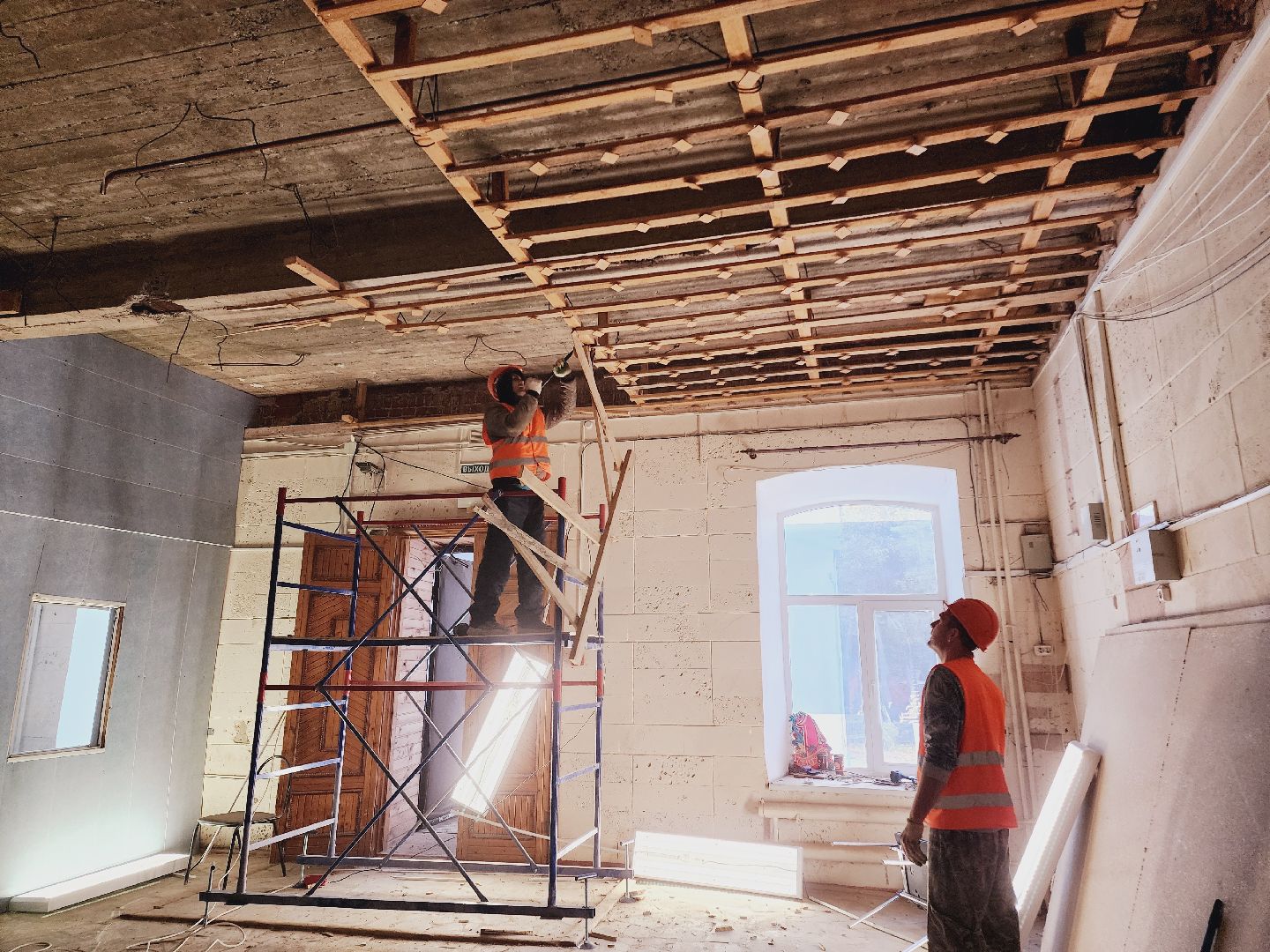 Егорьевск, Капитальный ремонт, Подмосковье, Московская область, георгиевская гимназия,