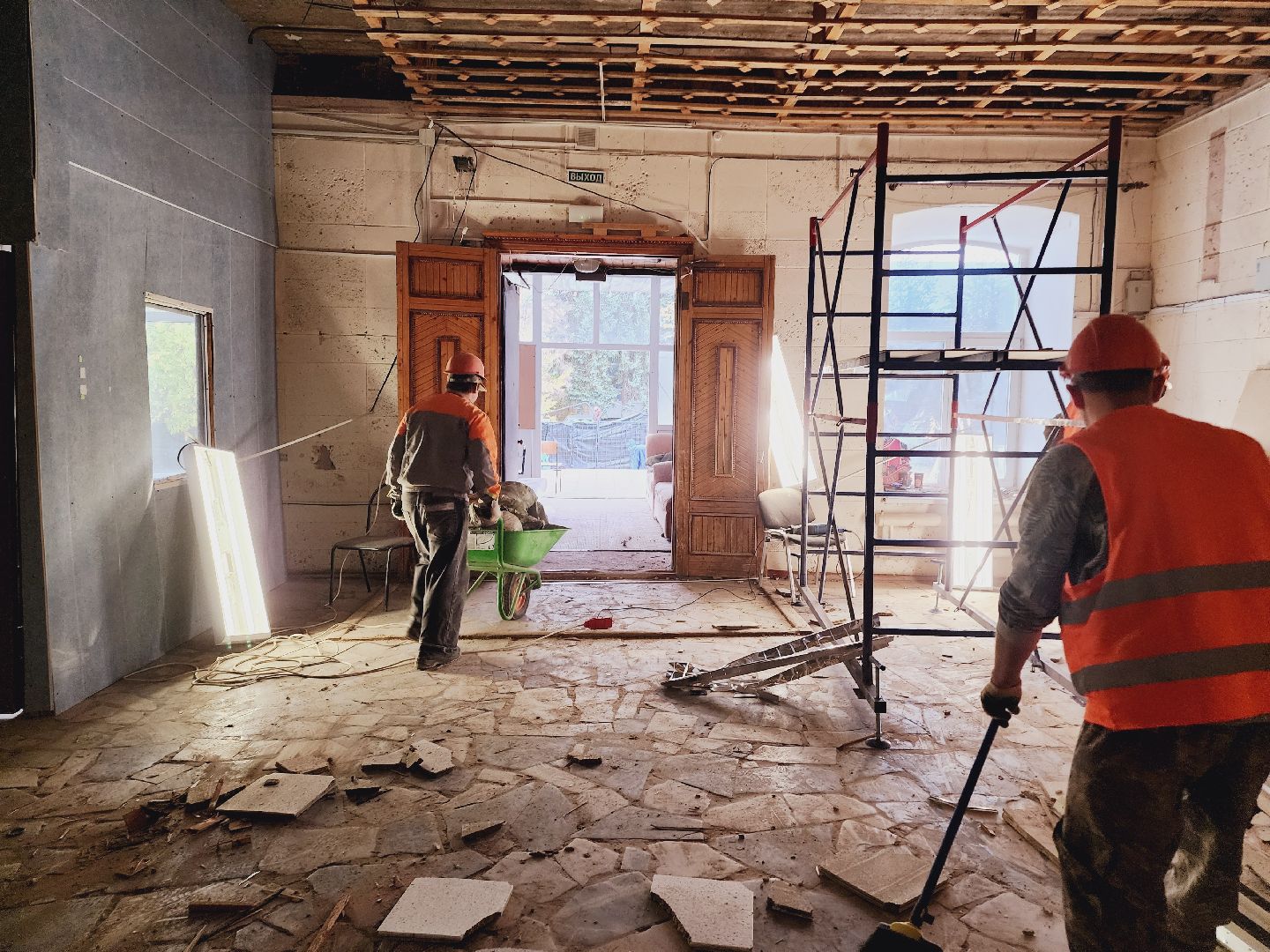 Егорьевск, Капитальный ремонт, Подмосковье, Московская область, георгиевская гимназия,