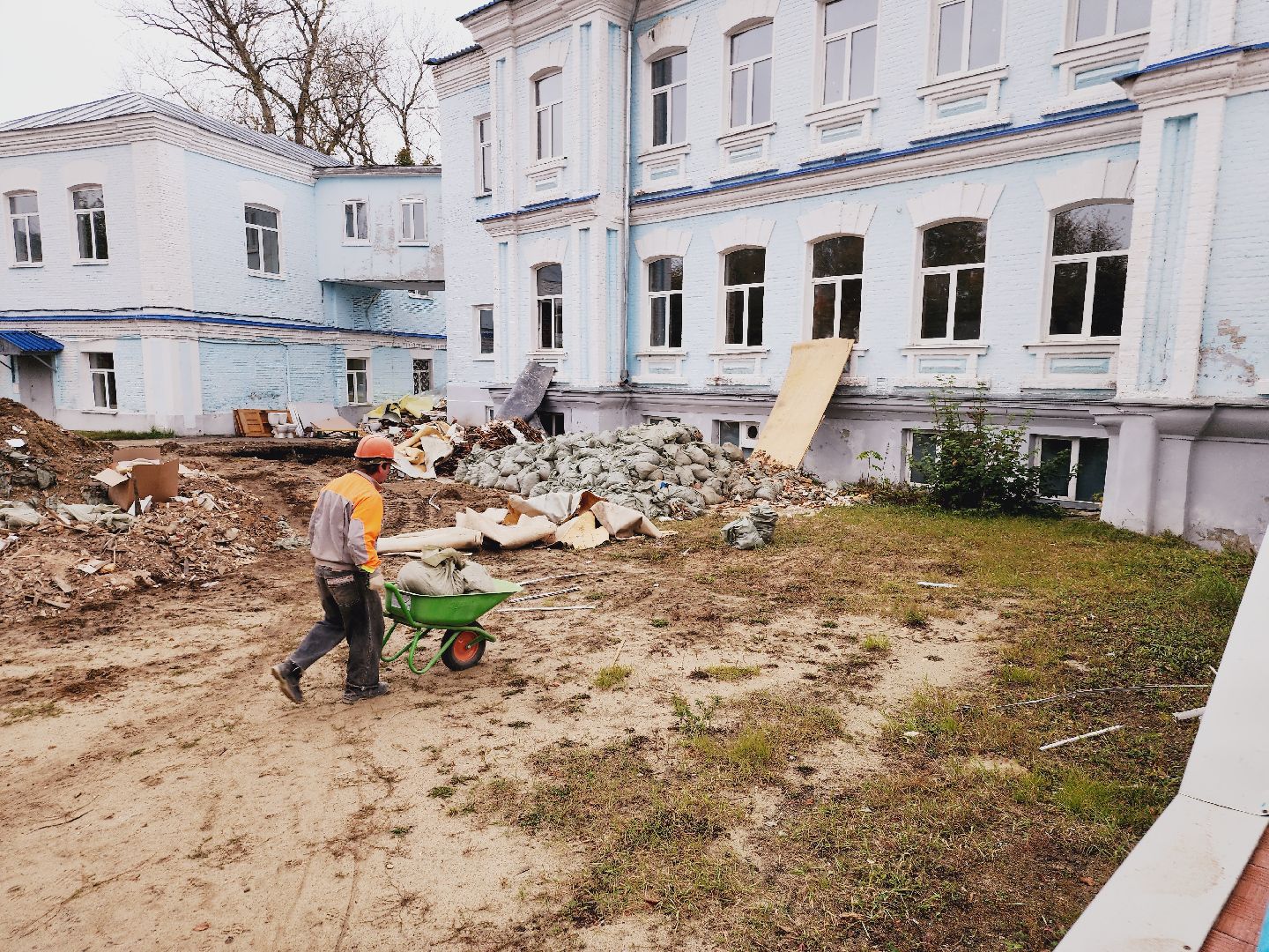 Егорьевск, Капитальный ремонт, Подмосковье, Московская область, георгиевская гимназия,