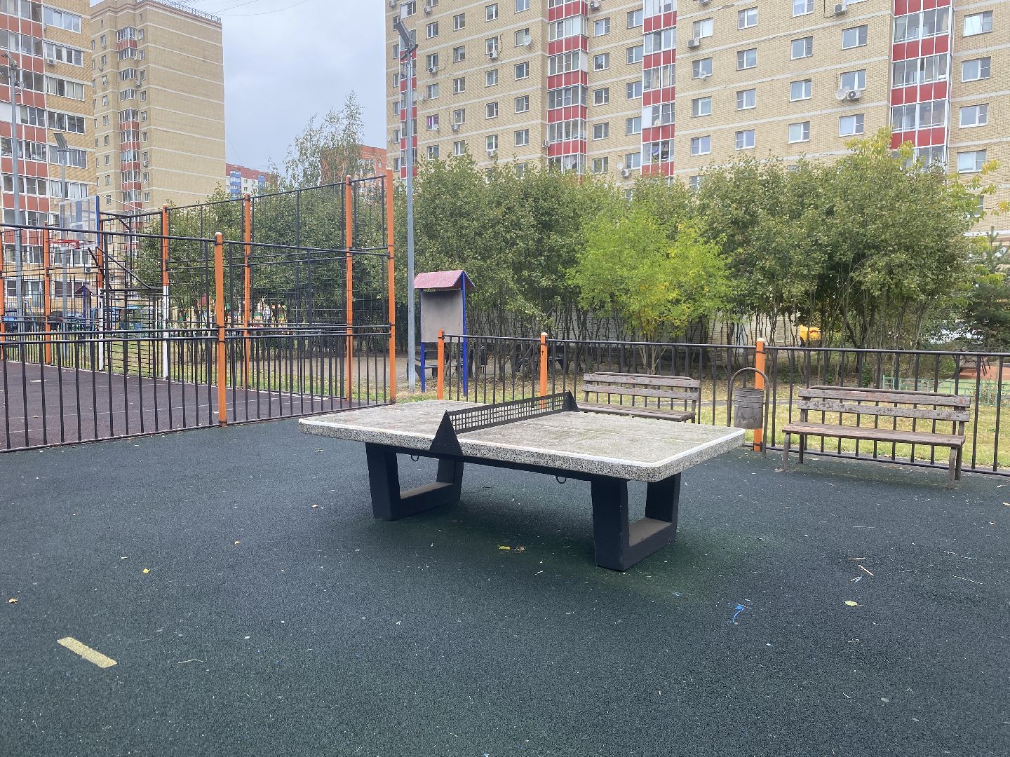 теннисный стол, спорт во дворе, спорт во власихе, установка теннисного стола, занятия спортом,
