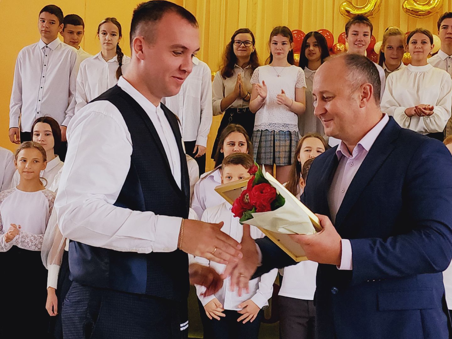 Школа, Юбилей, Егорьевск, Подмосковье, Московская область,