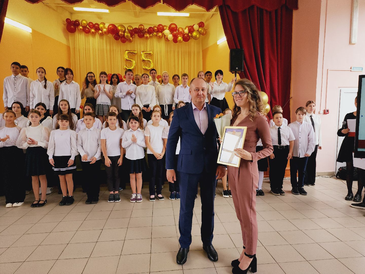 Школа, Юбилей, Егорьевск, Подмосковье, Московская область,