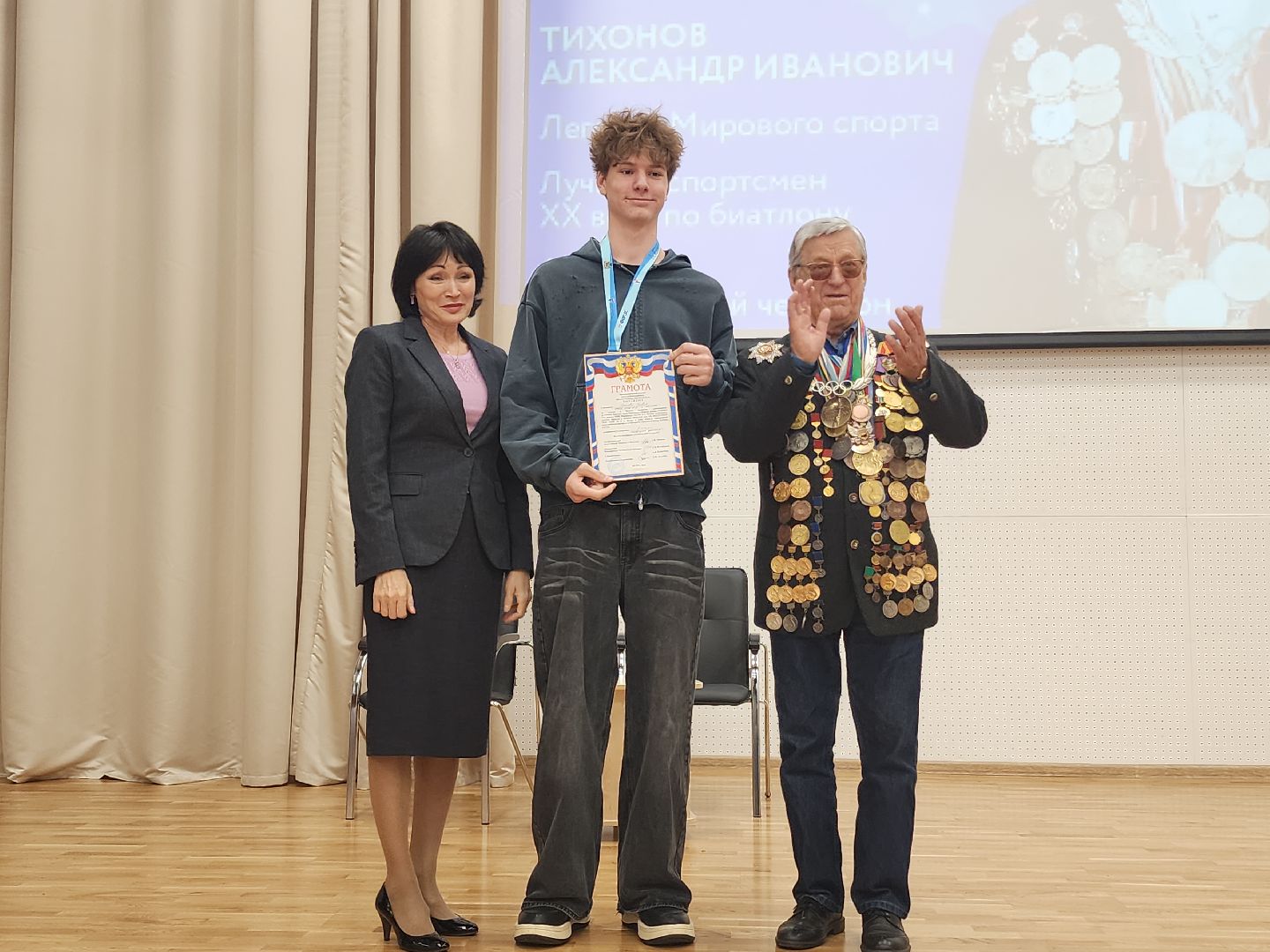 звезды спорта, встречи со школьниками, биатлон,