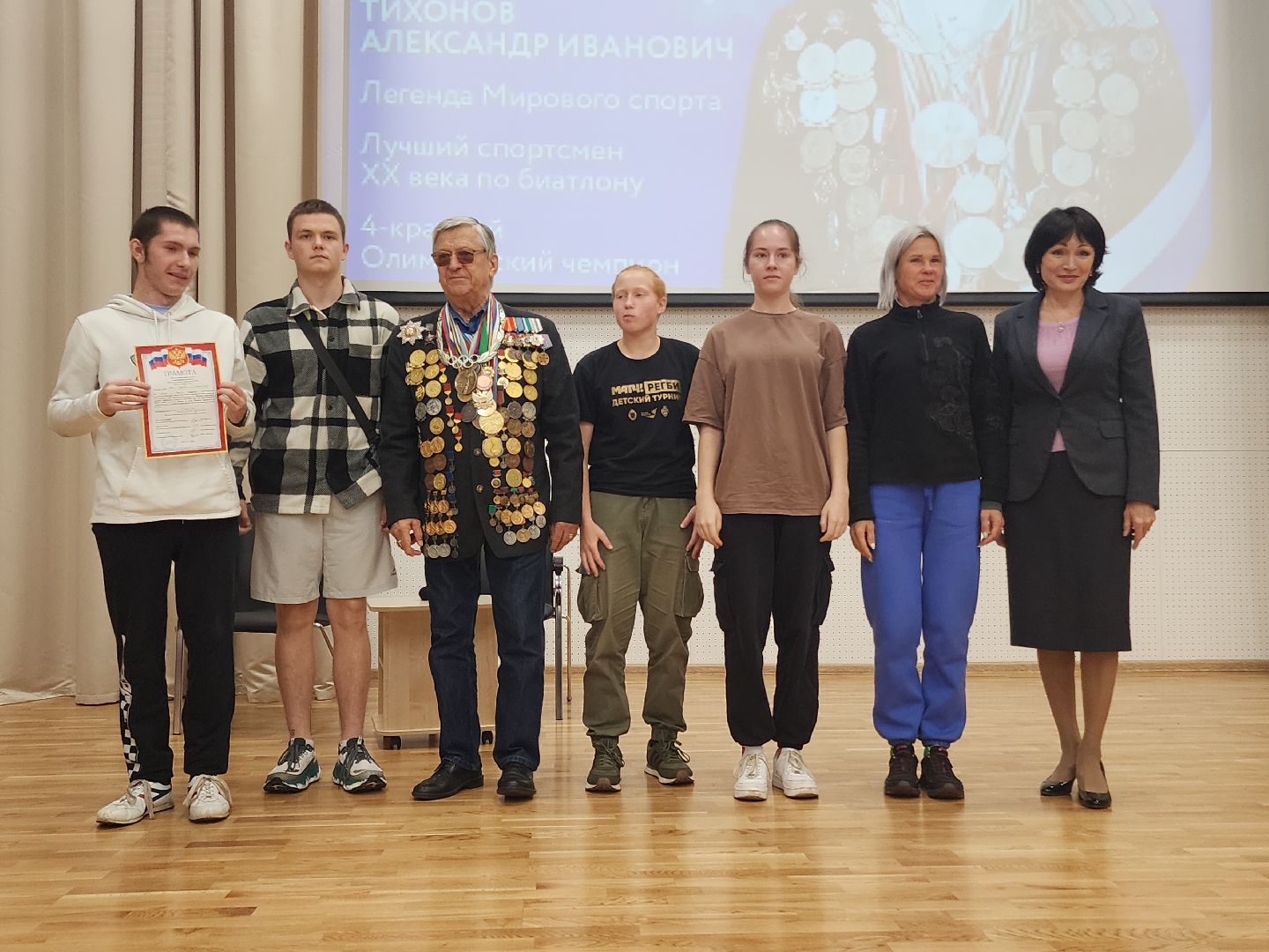 звезды спорта, встречи со школьниками, биатлон,