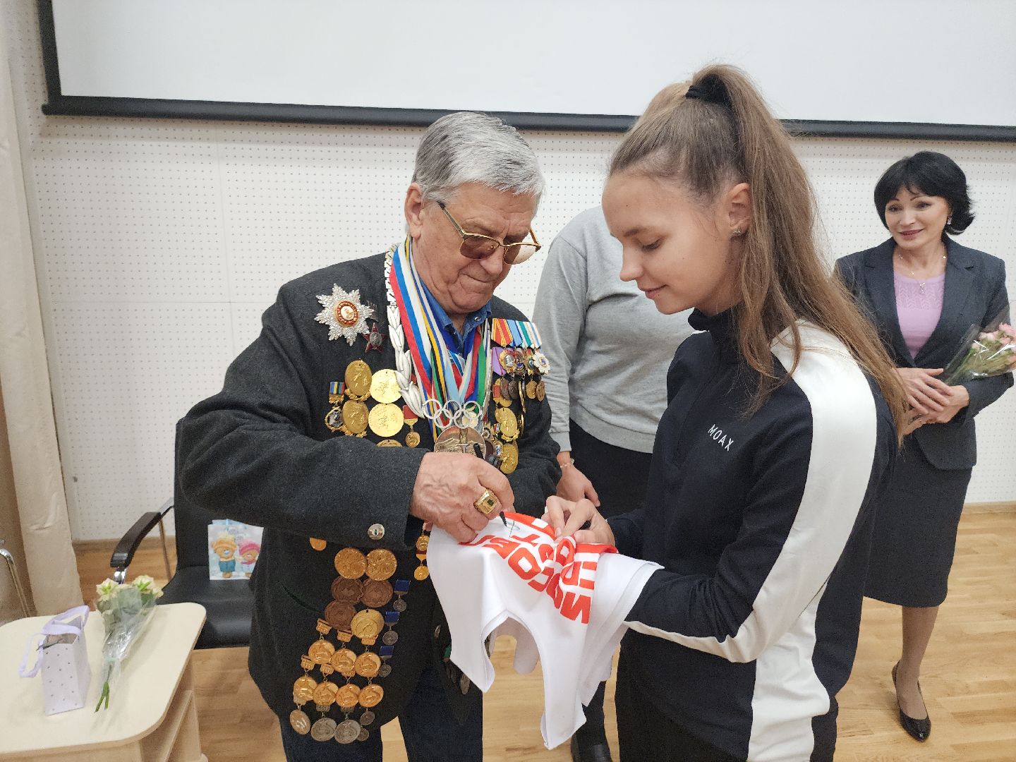 звезды спорта, встречи со школьниками, биатлон,