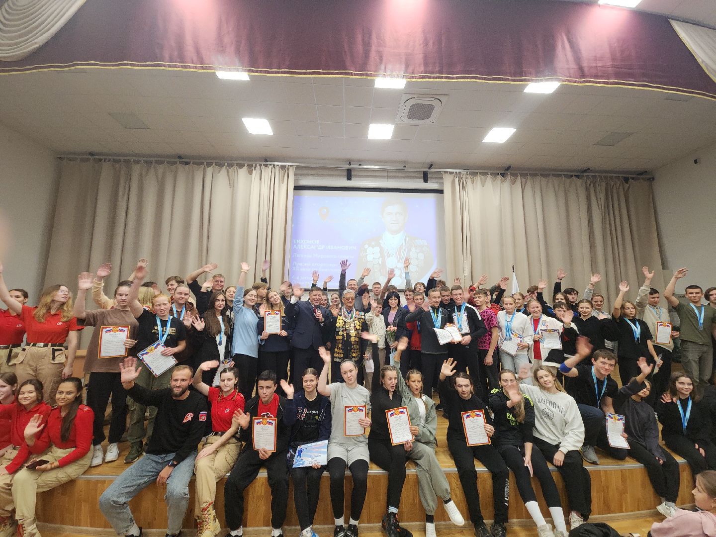 звезды спорта, встречи со школьниками, биатлон,