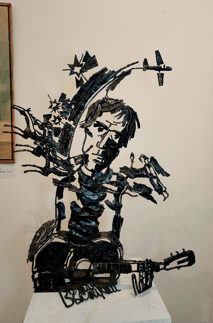 серпухов, подмосковье, лепка из металла, сихм, серпуховский музей, скульптор Волков,