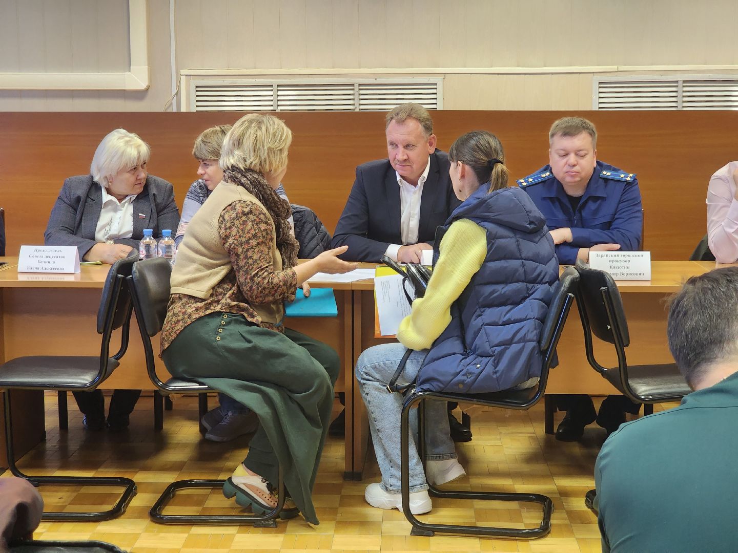 Зарайск, выездная администрация, городская больница,